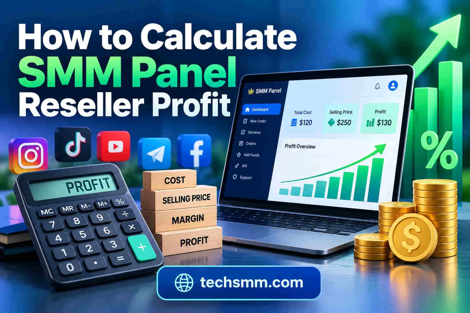 How to Calculate SMM Panel Reseller Profit?