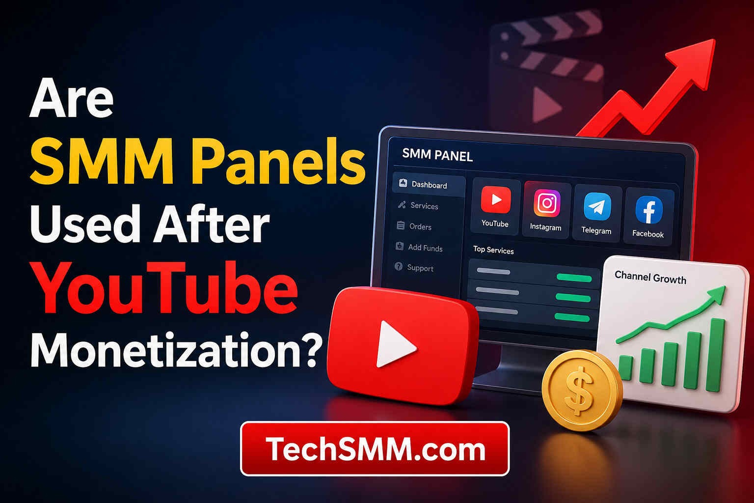 Are SMM Panels Used After YouTube Monetization?