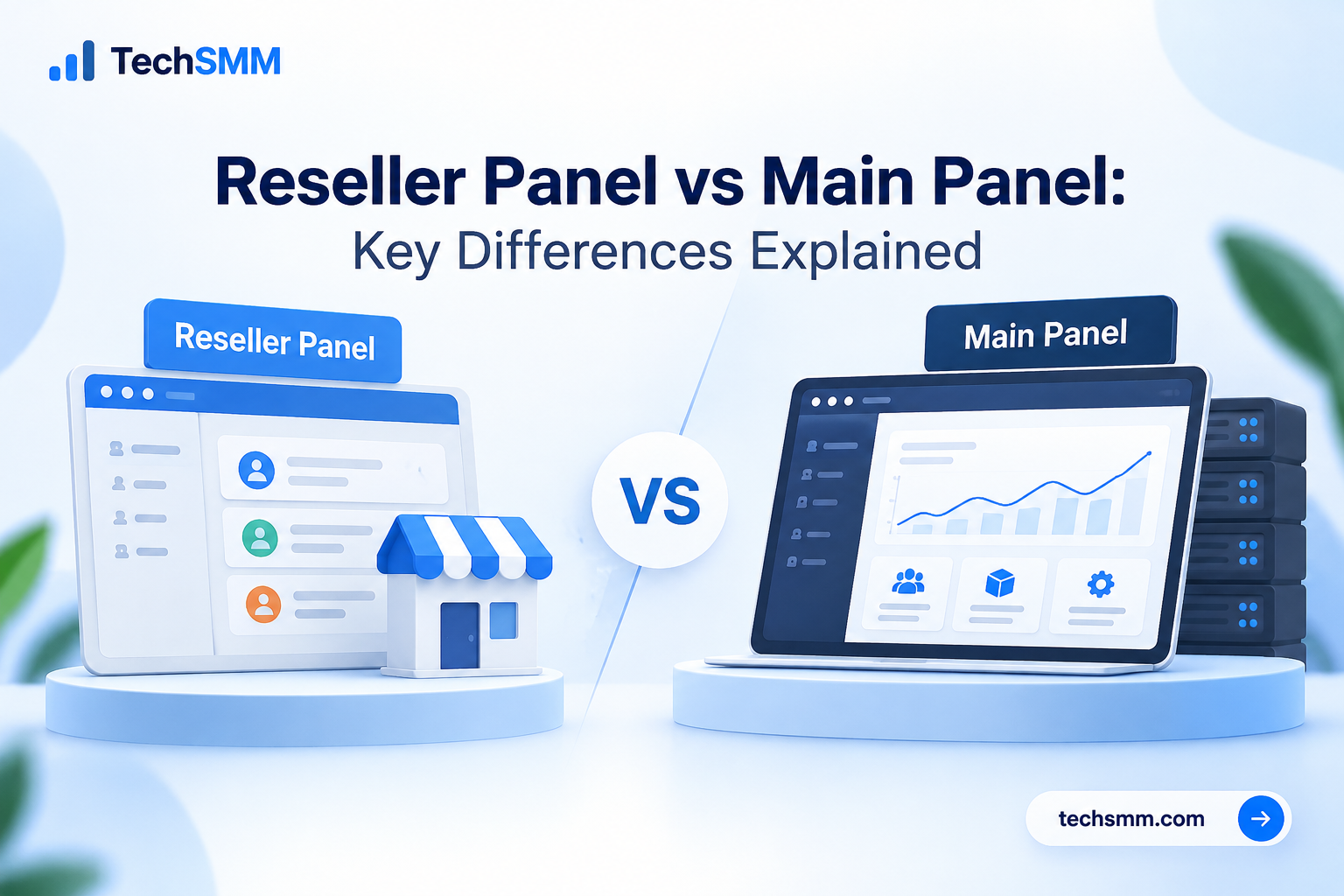 Reseller Panel vs Main Panel: Key Differences Explained